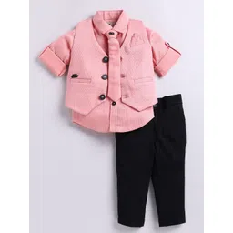 LITTLE COLLARS Boys Shirt with Trousers-picture-37