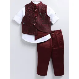 LITTLE COLLARS Boys Shirt with Trousers-picture-21