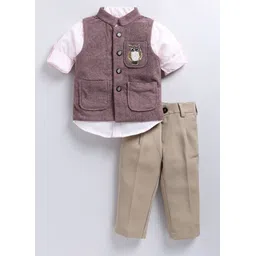 LITTLE COLLARS Boys Shirt with Trousers-picture-20