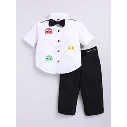 LITTLE COLLARS Boys Shirt with Trousers-picture-38