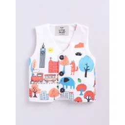 LITTLE COLLARS Boys Short Sleeves Shirt with Shorts and Waistcoat image 4