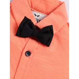 LITTLE COLLARS Boys Short Sleeves Shirt with Shorts and Waistcoat image 3