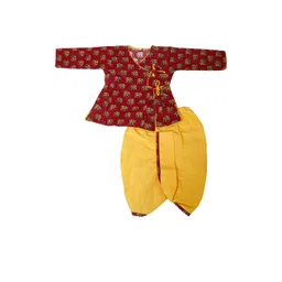 Little Dreams Baby Boys Printed Kurta with Dhoti-picture-57