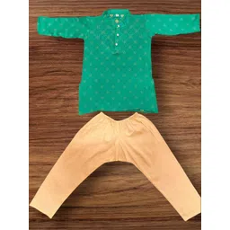 Little Dreams Boys Sequinned Kurta with Pyjama-picture-43