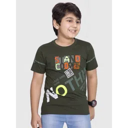 Little funky Boys Olive Tshirts-picture-47