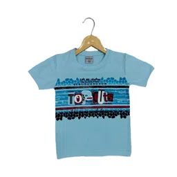 Little funky Unisex Blue Tshirts-picture-19