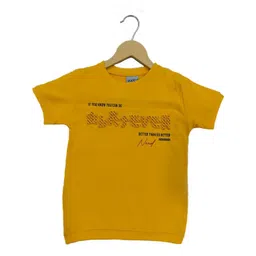 Little funky Unisex Yellow Tshirts-picture-49