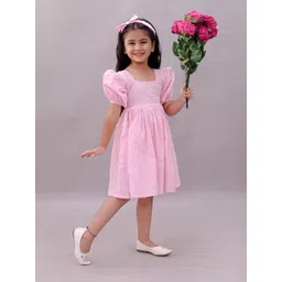 LITTLE GINNIE Girls Printed Empire Dress-picture-24