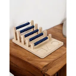 LITTLE GINNIE Kids Wooden Abacus Counting Addition Subtraction Calculation Shelf-picture-37