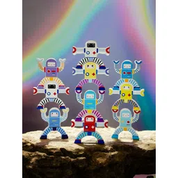 LITTLE GINNIE Kids Wooden Robot Balancing Game Building Blocks Toy-picture-38