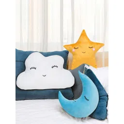 LITTLE GINNIE Moon Star & Cloud Prefilled Cushions-picture-54