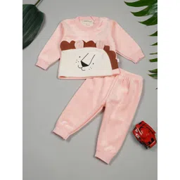 LITTLE GINNIE Unisex Kids Printed T-shirt with Pyjamas-picture-34