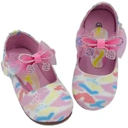 little legs Stylish Butterfly Bow Bellie for Girls in Pink.-picture-24