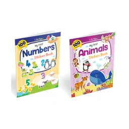 little masters My First Numbers and Animals Stickers Book-English-picture-16