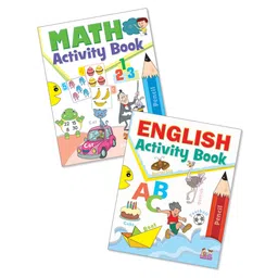 little masters Maths & English Activity Books - English image 1
