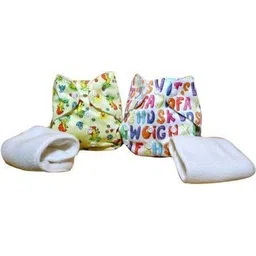 little monkeys washable ,reusable diapers and insert to stay baby dry which is soft on baby skin, free size with adjustable buttons-picture-6