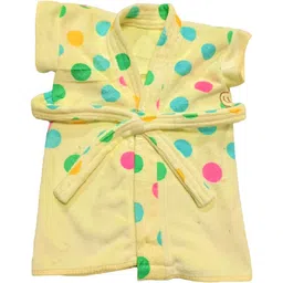 little monkeys Yellow Medium Bath Robe-picture-36
