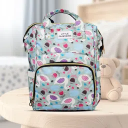 little munchkins Diaper Bag for Mom |Travelling Baby Bag For Mom Kids | Printed Diaper Organizer Waterproof Diaper Bag-picture-24