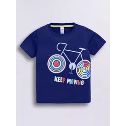 LITTLE NINJA Boys Graphic Printed Round Neck Cotton T-shirt-picture-26