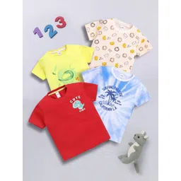 LITTLE NINJA Boys Printed Extended Sleeves Applique T-shirt-picture-25