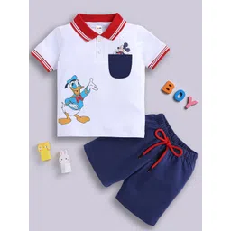 LITTLE NINJA Boys Printed T-shirt with Shorts-picture-10