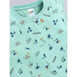 LITTLE NINJA Boys Printed T-shirt with Shorts image 2