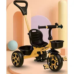 Little Olive Star Rider Tricycle | Safe Sturdy & Stylish Ride On Tricycle - Beige-picture-17