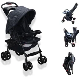 little pea Foldable Baby Stroller for 0-3 Years–One-Touch Fold,3Position Recline Stroller-picture-11