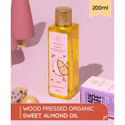 Little Rituals Ultra Premium Organic & Cold Pressed Massage Oil Sweet Almond - 200 ml-picture-12