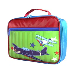 Little Surprise Box Fighter Plane theme Single Compartment Lunch Bag - Navy-picture-10