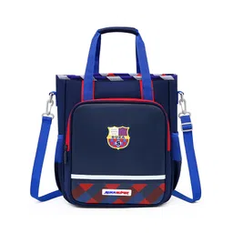 Little Surprise Box Soccer theme Shoulder Backpack style Bag Blue- Height 16.9 cm-picture-13