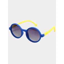 Little Surprise Box Sunglasses Aqua Blue Standard Round Sunglasses for Kids-picture-37