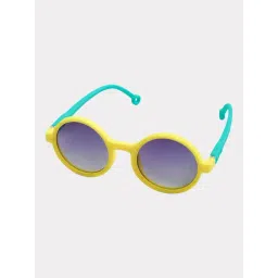 Little Surprise Box Sunglasses Aqua Blue Standard Round Sunglasses for Kids-picture-44