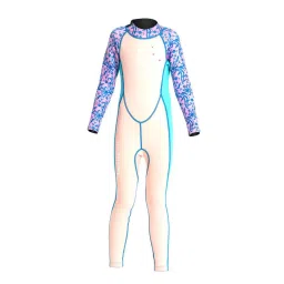 Little Surprise Box Unisex Lilac Comfort Fit Printed Swimsuit image 2