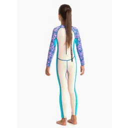 Little Surprise Box Unisex Lilac Comfort Fit Printed Swimsuit image 3