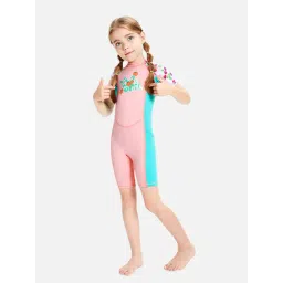 Little Surprise Box Unisex Pink Comfort Fit Printed Swimsuit-picture-27