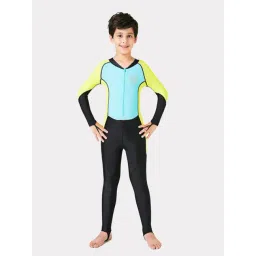 Little Surprise Box Unisex Yellow Comfort Fit Printed Swimsuit-picture-10