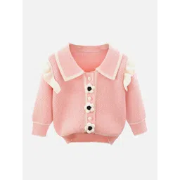 Little Surprise Box LLP Kids Acrylic Cardigan-image-5