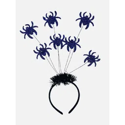 Little Surprise Box LLP Kids Purple Cute Spooky Spider Bouncy Springed Hairband-image-11
