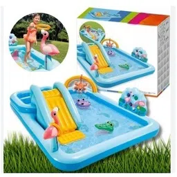 littlebloom Jungle (IND*3216) Play Center With Free Electric Pump1032 Inflatable Swimming Pool-picture-35