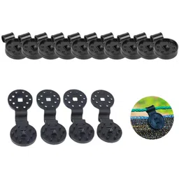 littleforest Plastic Shade Net Clips, Clamps Greenhouse Net/Shade Net, WindProof - 10 PCS Garden Tool Kit-picture-11