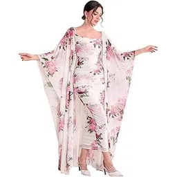 litzo Women's Georgette Bodycon Maxi Dress-picture-14