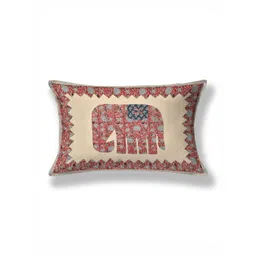 LIVING ROOTS Grey Ethnic Motifs Cotton 144 TC Single Bedsheet with 1 Pillow Covers image 2