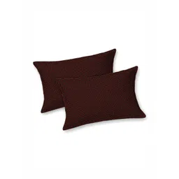 LIVING ROOTS White & Coffee Brown Floral 210 TC King Bedsheet with 2 Pillow Covers-picture-17