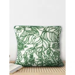 Living Scapes by Pantaloons Green Cotton Cushion Cover-picture-13
