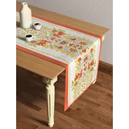 Living Scapes by Pantaloons Green Cotton Runner-picture-18