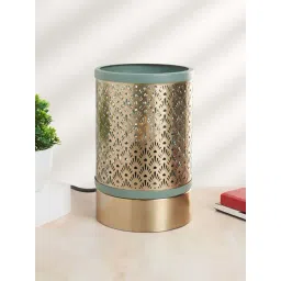 Living Scapes by Pantaloons Green Metal Table Lamp-picture-35