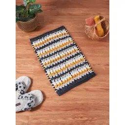 Living Scapes by Pantaloons Multicolor Cotton Tufted Bath Mat-picture-10