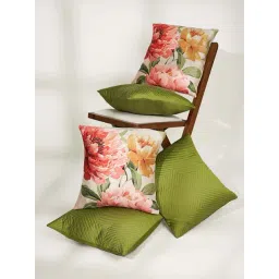 Living Scapes by Pantaloons Multicolor Polyester Cushion Covers - Set of 5-picture-18