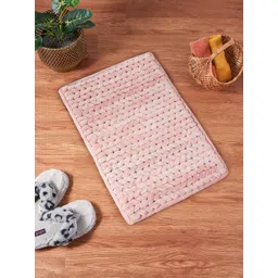 Living scapes by Pantaloons Peach-Color Rectangular Bath Rugs-picture-22